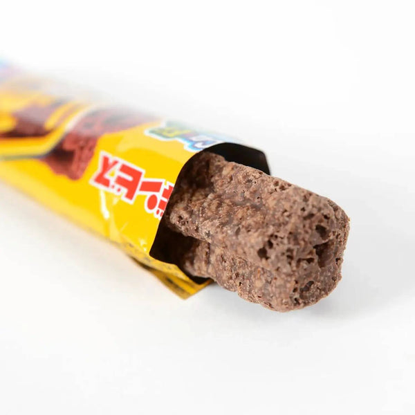 ギンビス しみチョコスティック チョコレートコーティングコーンパフスナック(10個入り)