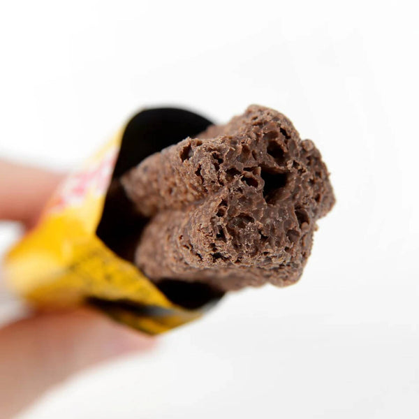 ギンビス しみチョコスティック チョコレートコーティングコーンパフスナック(10個入り)
