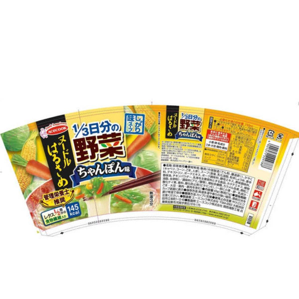 エースコック インスタントはるさめ麺 ちゃんぽん味 43g(6個入り)