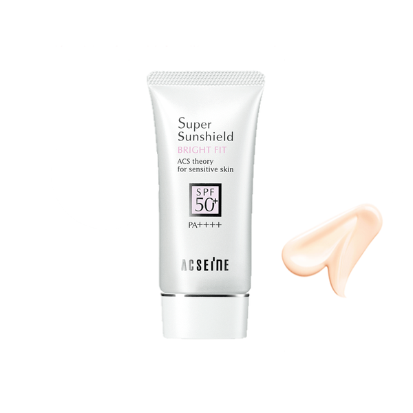アクセーヌ スーパーサンシールド ブライトフィット 日焼け止め 敏感肌用 SPF50+ 40g