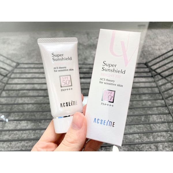アクセーヌ スーパーサンシールド ブライトフィット 日焼け止め 敏感肌用 SPF50+ 40g
