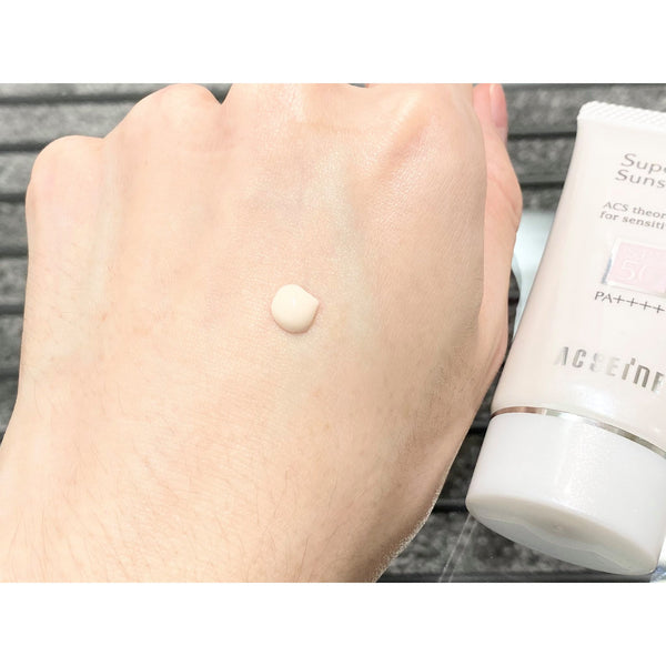 アクセーヌ スーパーサンシールド ブライトフィット 日焼け止め 敏感肌用 SPF50+ 40g
