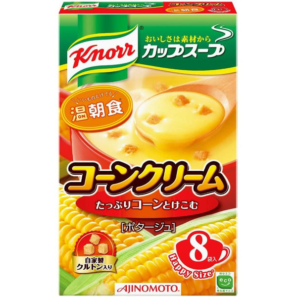 味の素 クノール インスタント クリーミーコーンスープ クルトン入り 8食分