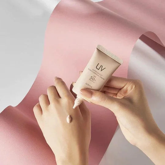 アルビオン スーパーUVカット ミネラルサンスクリーン&メイクアップベース SPF50+ 40g