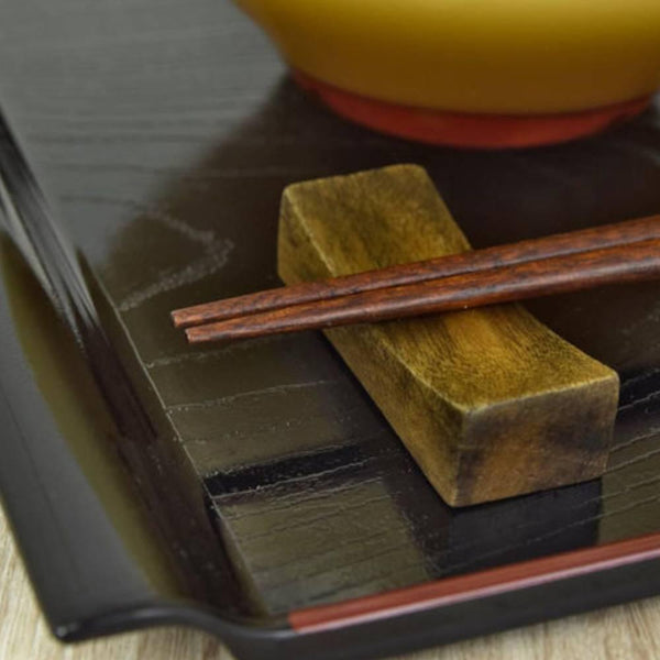 青葉 食洗機対応 木製箸 カラフルグラデーション 23cm