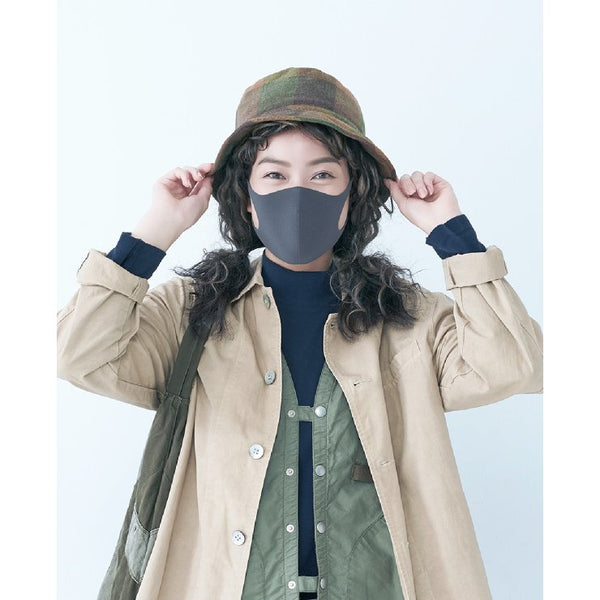 Arax ピッタマスク グレー レギュラーサイズ 3枚入