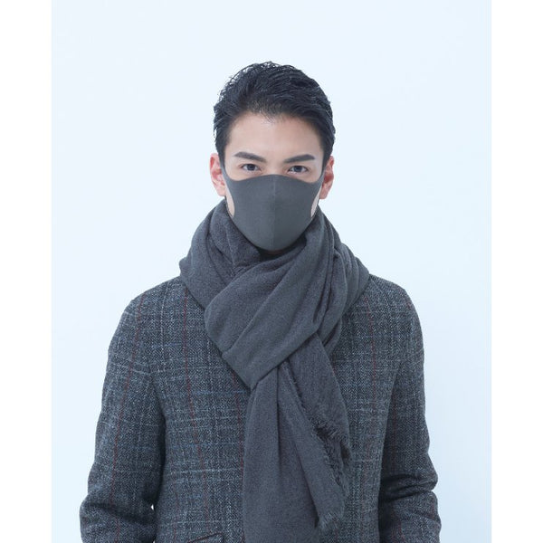 Arax ピッタマスク グレー レギュラーサイズ 3枚入