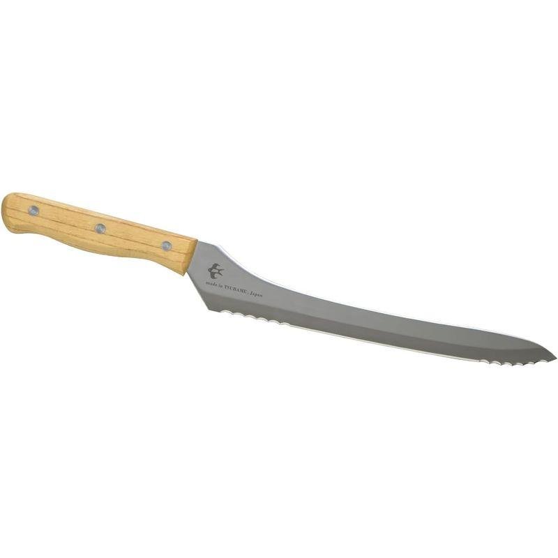 アーネスト ブレッドスライサー 木製ハンドル モリブデン鋼 ブレッドナイフ 235mm