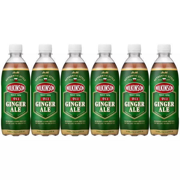 アサヒ ウィルキンソン ドライジンジャーエール 500ml(6本入り)