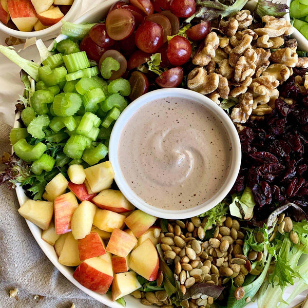 アサムラサキ クルミドレッシング クリーミークラッシュナッツサラダドレッシング 220ml