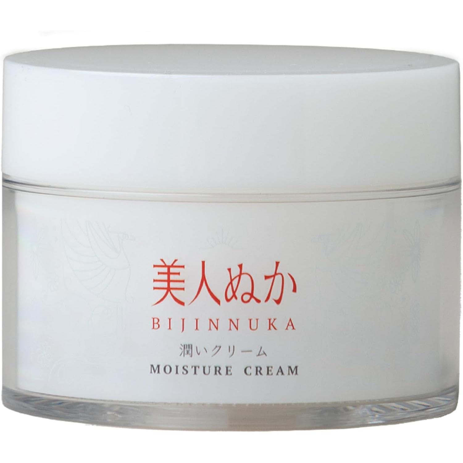 美人ヌカ 純米米ぬか保湿フェイスクリーム 無香料 43g