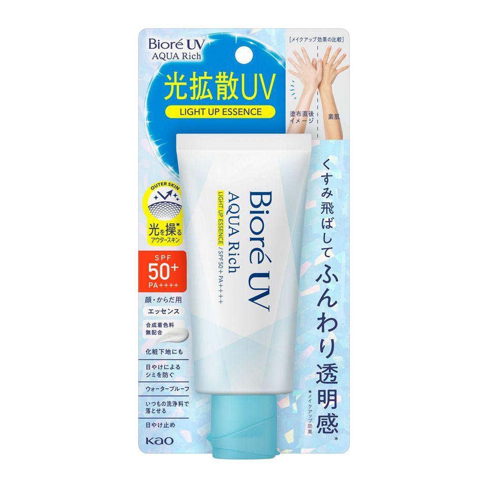ビオレUV アクアリッチ ライトアップエッセンス 日焼け止め SPF50+ PA++++ 70g