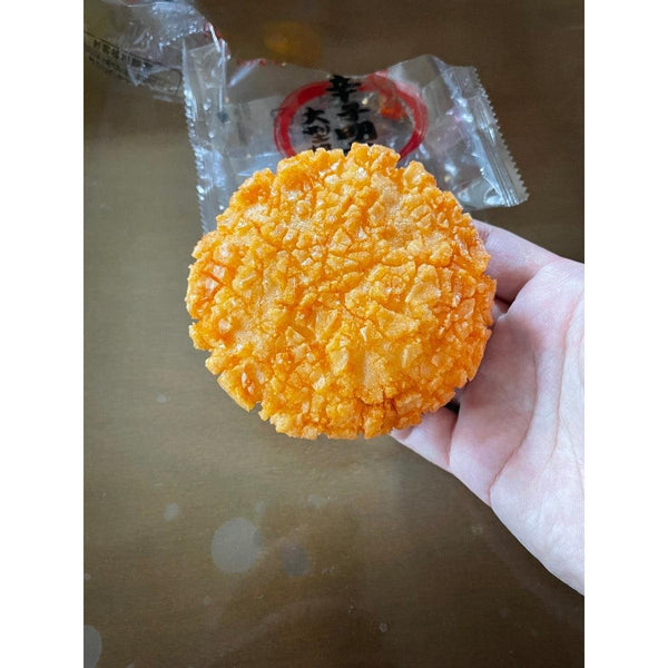 ぼんち辛子明太子あげせんべい 6枚入