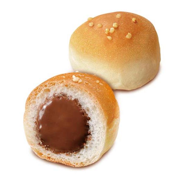 ブルボン チョコあんぱん チョコレート入りミニロールパン 40g (3個入り)