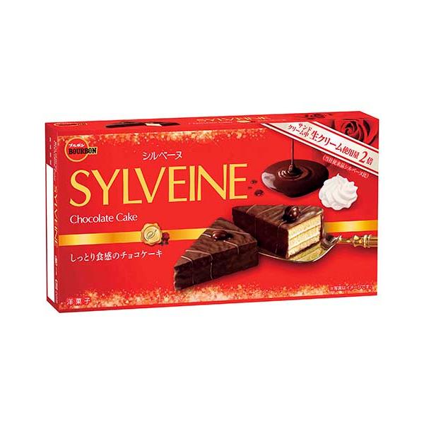 バーボン シルヴェーン チョコレートコーティング クリーム入りケーキ 6個入り
