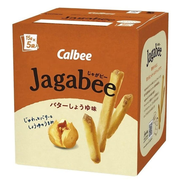 カルビー じゃがビー ポテトスティック スナック バターしょうゆ味 75g