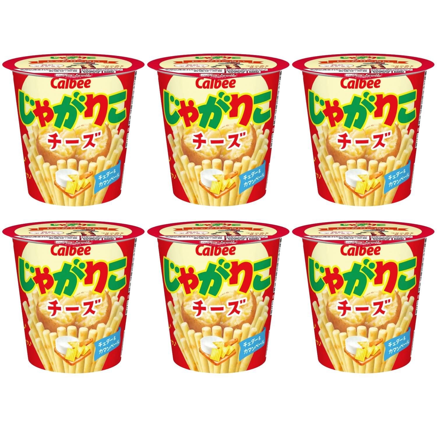 カルビー じゃがりこ チーズポテトスティック(6本入り)