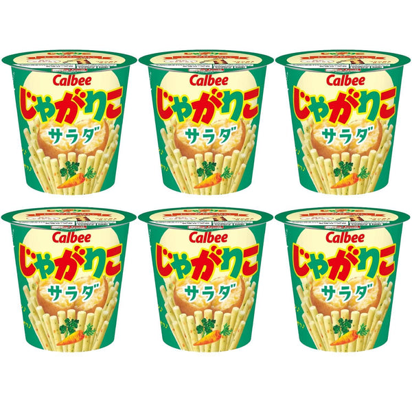 カルビー じゃがりこ サラダポテトスティック(6カップ入り)