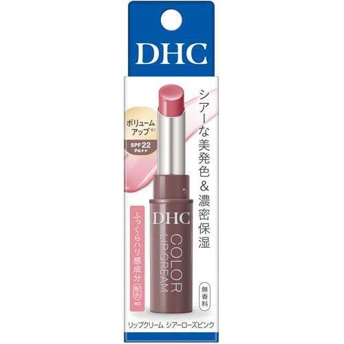 DHC カラーリップクリーム 無香料 ナチュラルリップスティック ピンク 1.5g