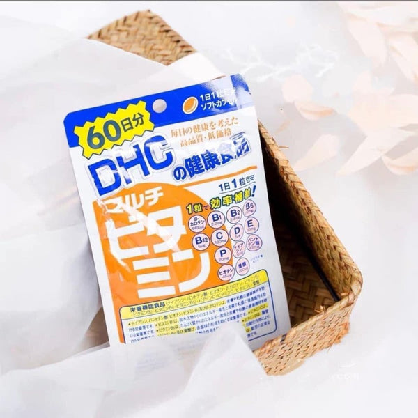 DHC デイリーマルチビタミンサプリメント 必須ビタミン12種 60カプセル(60日分)