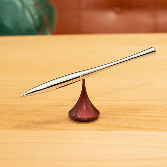 ディライト・ラボ メタル・フロート 回転ペンとペンホルダー