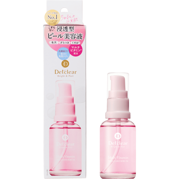 デトクリア ブライト&ピール ハイドレーティング マルチビタミン エクスフォリエーティング セラム 30ml