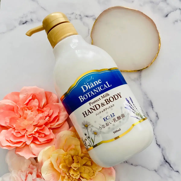ダイアン ボタニカル ディープモイスト バーベナ&ハニー センテッド ハンド&ボディミルク 500ml