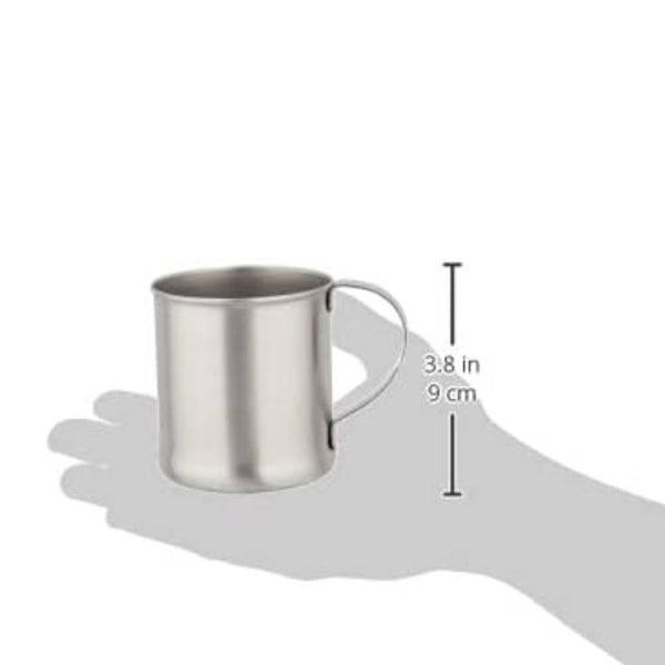 Enjuku 丈夫でスタイリッシュなステンレススチール製マグカップ(箱入り)300ml