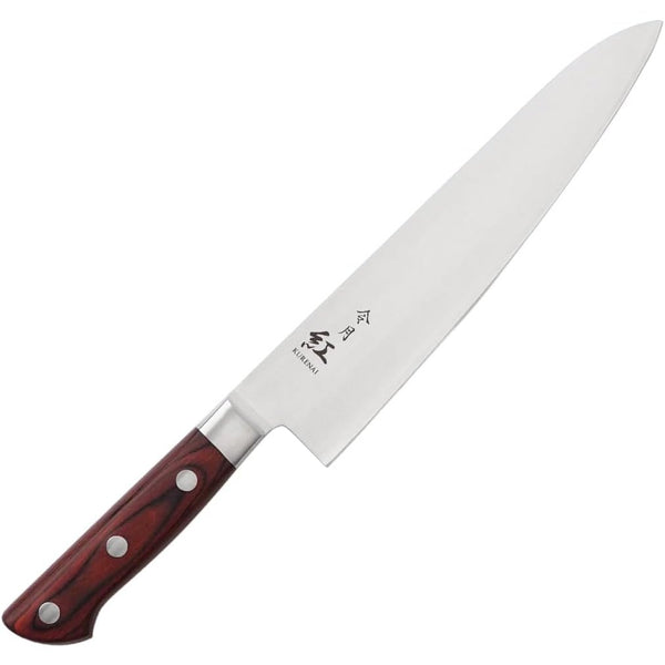 富士紅 牛刀 モリブデンバナジウム 日本製シェフナイフ 210mm