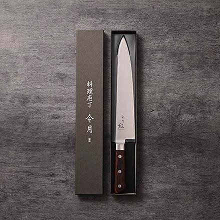 富士紅 牛刀 モリブデンバナジウム 日本製シェフナイフ 270mm