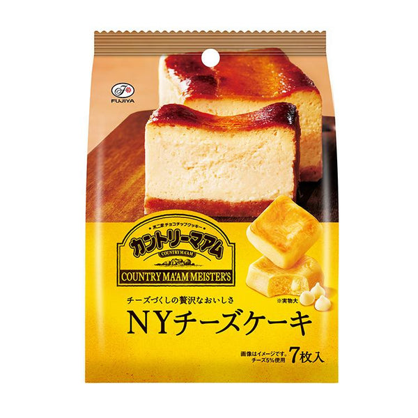 不二家 カントリーマアム マイスターの濃厚NYチーズケーキ味クッキー 7枚入り