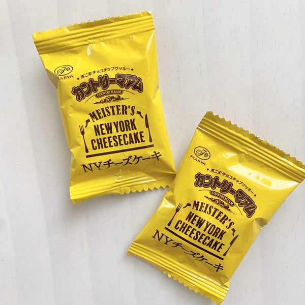 不二家 カントリーマアム マイスターの濃厚NYチーズケーキ味クッキー 7枚入り