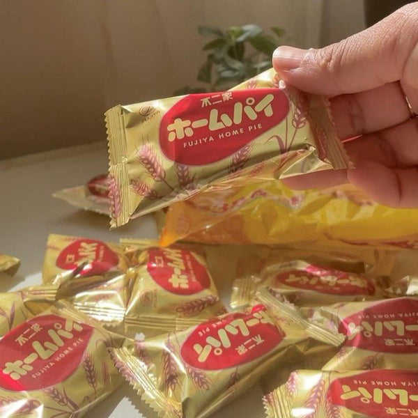 不二家 ホームパイ 日本の昔ながらのパイスナック 38個入り
