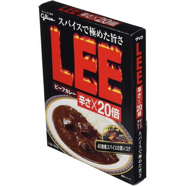 グリコ リー ビーフカレー 20倍辛 超激辛 インスタントカレーソース 180g