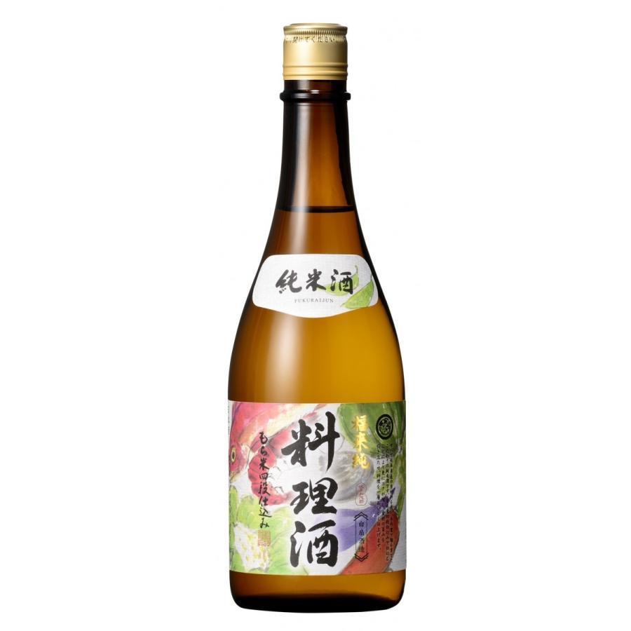 白扇 福来純 純米料理酒 極上料理酒 720ml