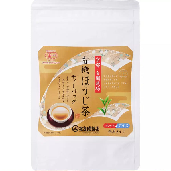 播磨園 有機宇治ほうじ茶 ほうじ茶 ティーバッグ 12袋
