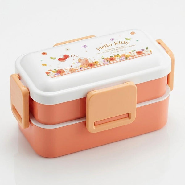 ハローキティ ピンクドーム型ランチボックス 2段弁当箱 600ml