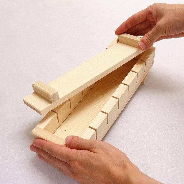 市原木製寿司型 桧 押し寿司 275mm