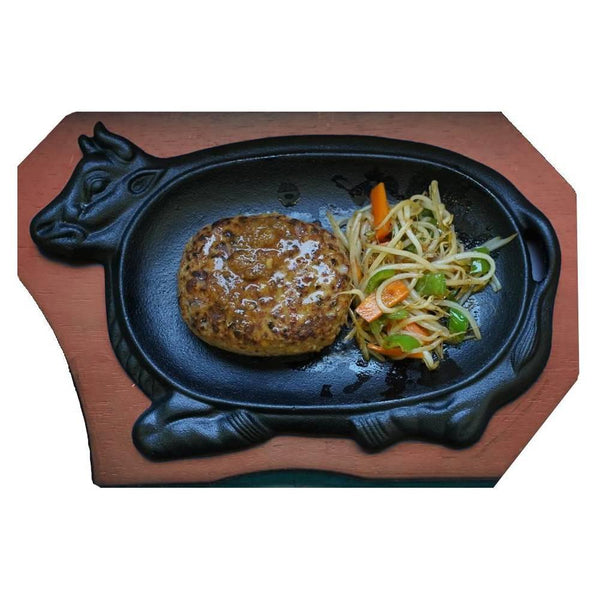 池永鋳物 ステーキ皿 牛型 焼肉プレート 21cm