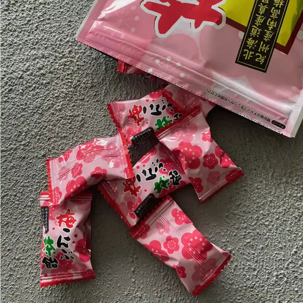 入江 こんぶ茶飴 梅と昆布茶風味の飴 72g