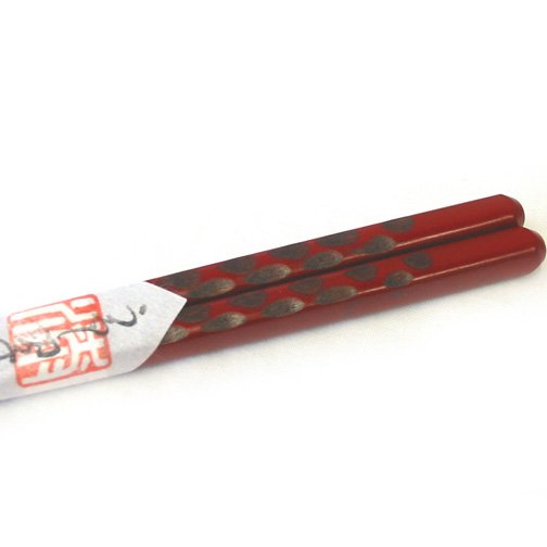 井助漆塗り木製箸