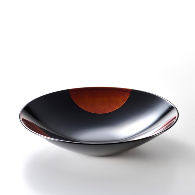 伊助 白檀漆椀 太陽と月 Mサイズ