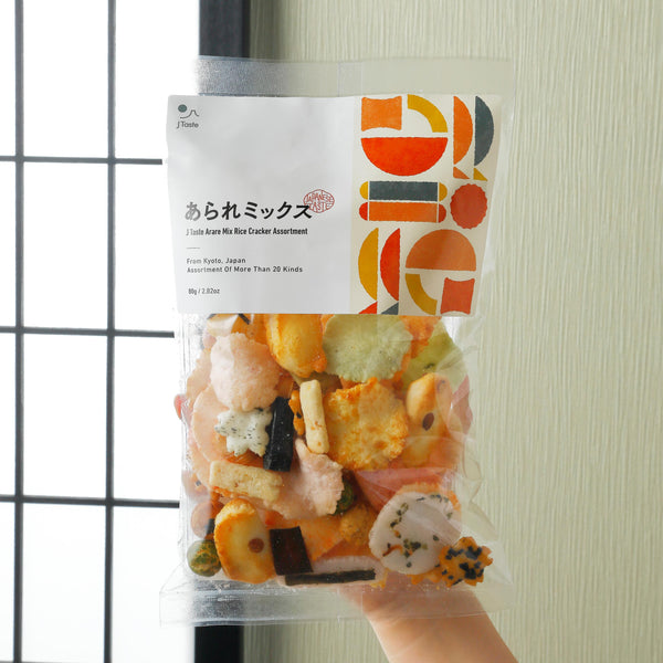 Jテイスト あられミックス 20種類以上詰め合わせ 80g (3個パック)