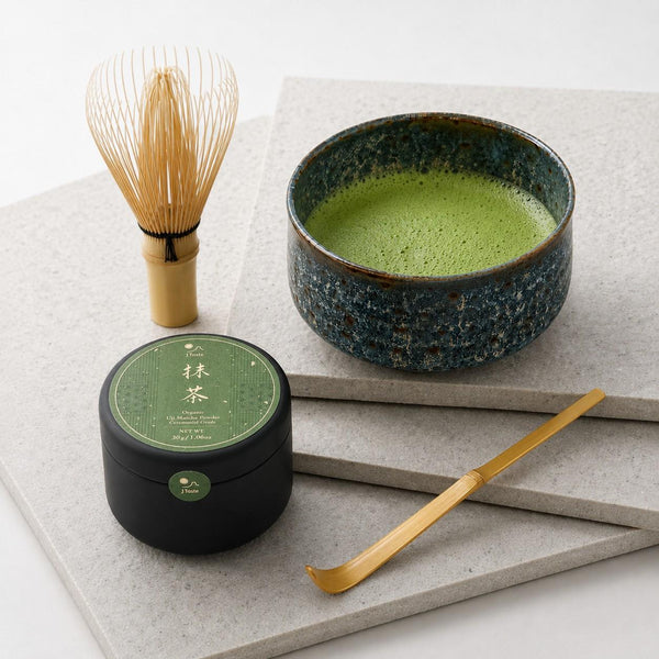 J Taste 本格抹茶スターターキット 有機セレモニー抹茶付き 4点セット