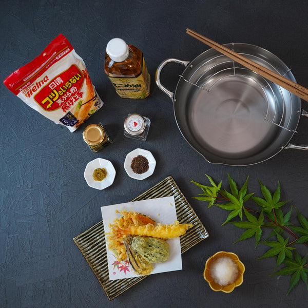 J Taste 本格天ぷら調理キット&天ぷら具材7点セット