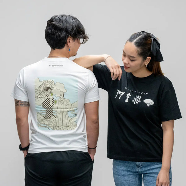 J Taste 京都グラフィックTシャツ ブラック