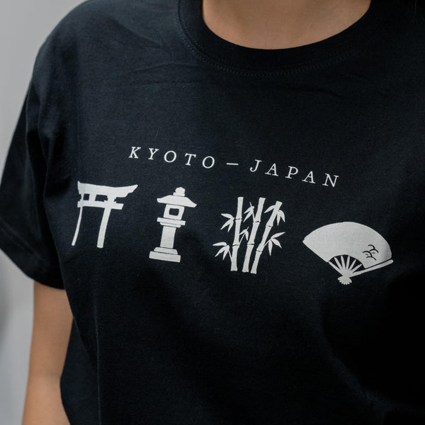 J Taste 京都グラフィックTシャツ ブラック