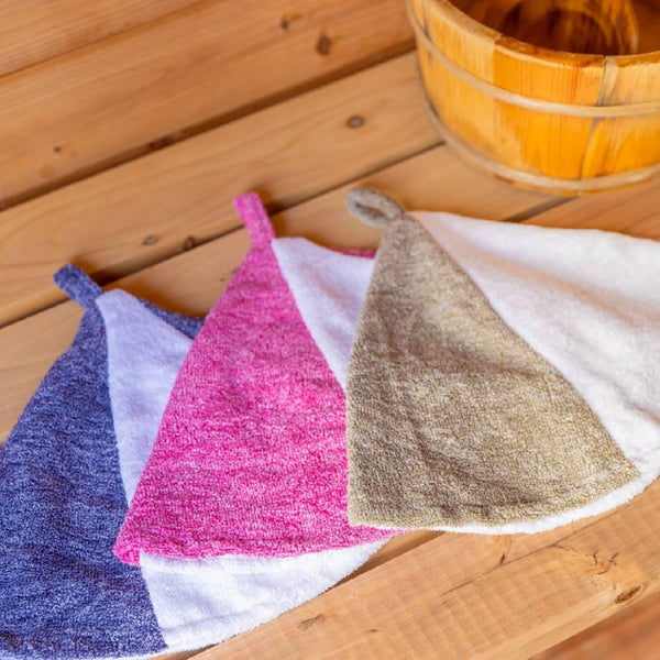 ジョーガン サウナハット 超吸水速乾タオルキャップ 38×25cm