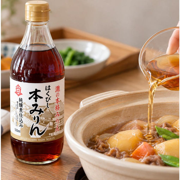 高嶋酒類食品 はくびし純米本みりんだれ 500ml