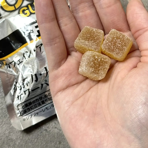 カバヤタフグミPRO カフェインジンジャーレモン味 100g(6個入り)